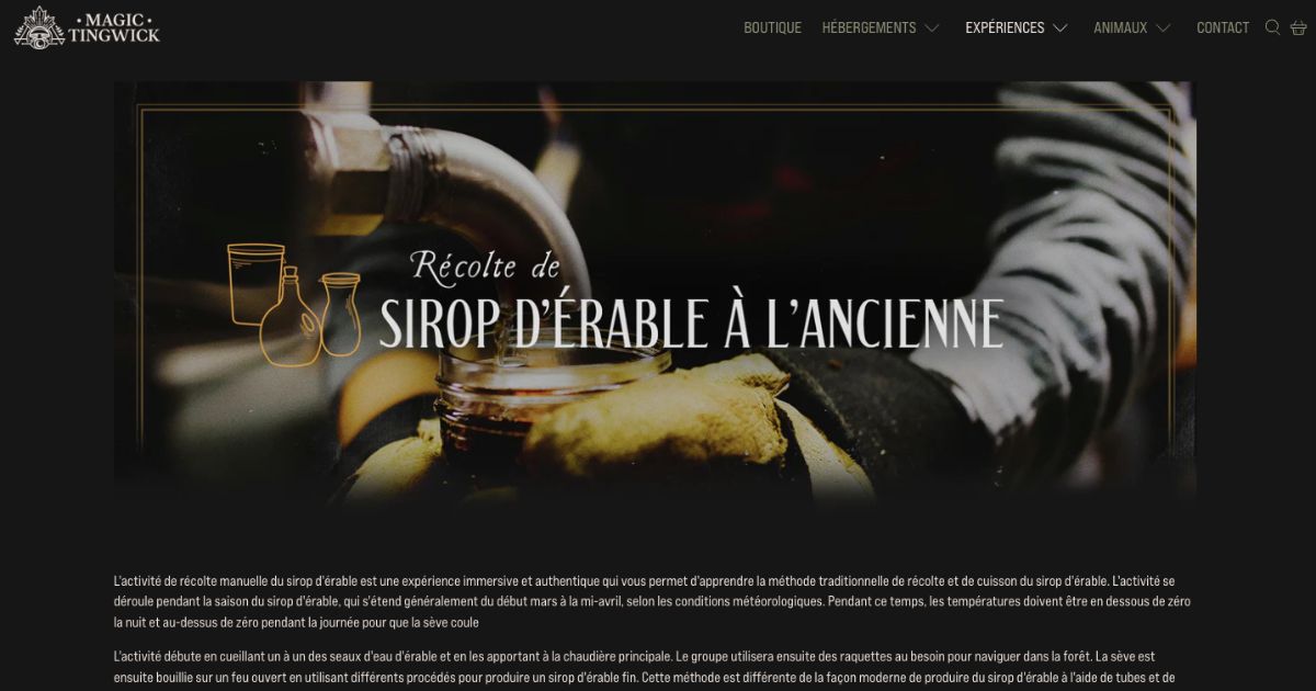 Tous les rabais pour la cabane à sucre